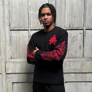 chrome hearts triple cross cashmere sweater